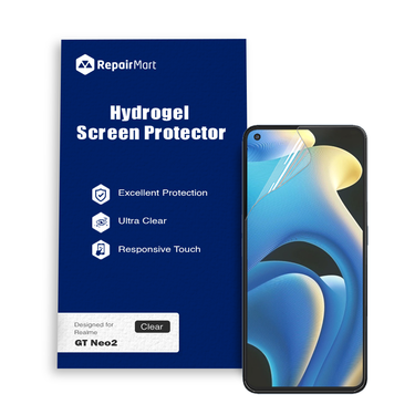 Realme GT Neo2 Compatible Premium Hydrogel Screen Protector With Full Coverage Ultra HD